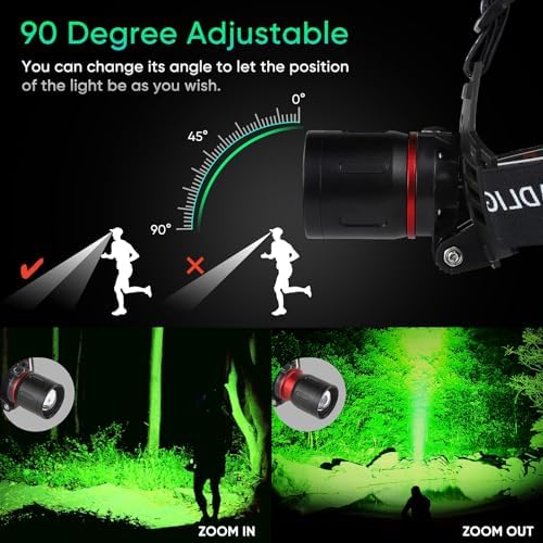 WINDFIRE Green Flashlight for Hunting Professionals