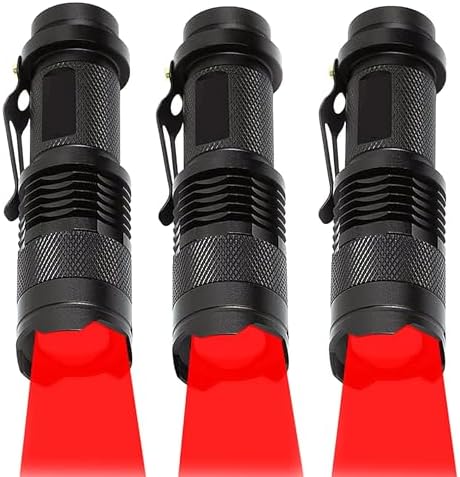 TotaLohan Red Light Flashlight for hunters astronomy utility compact camouflage design