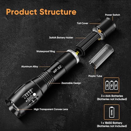 WINDFIRE Green Flashlight for Hunting Professionals