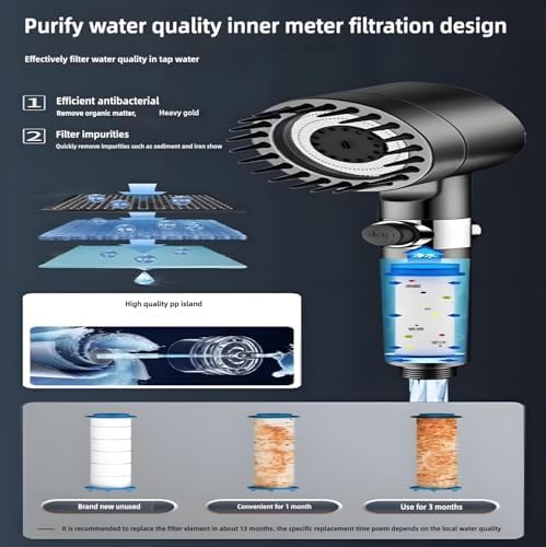 AAESG Ion Eliminator Filtered Shower Head