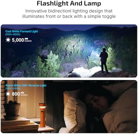 Prowess Rechargeable Handheld Flashlight