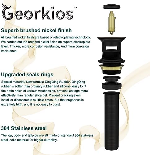 Sturdy Aesthetic advocate for Sink Drain