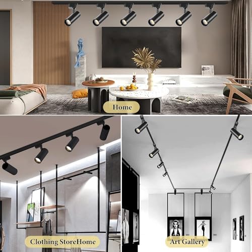 Bright Compact Energy-Efficient LED Track Lighting Kit for Commercial Use