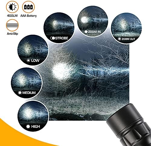 900 Lumen Durable Tactical Flashlight