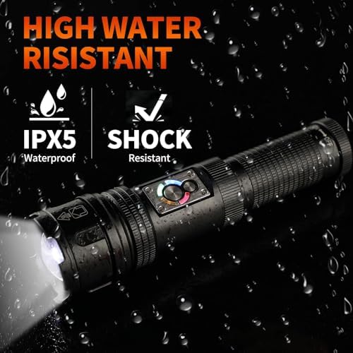 ULTRAFIRE Tactical Flashlight with Camping Lantern