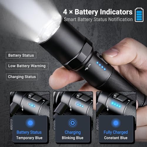 NEXTORCH P81 3000 Lumens Rechargeable Flashlight