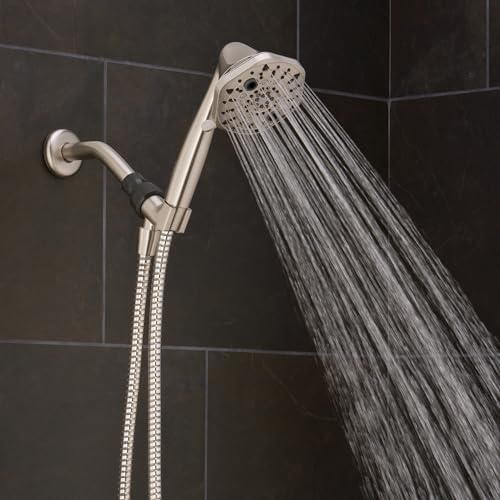 Oxygenics PowerSelect Brushed Nickel Handheld Shower Head 175 GPM