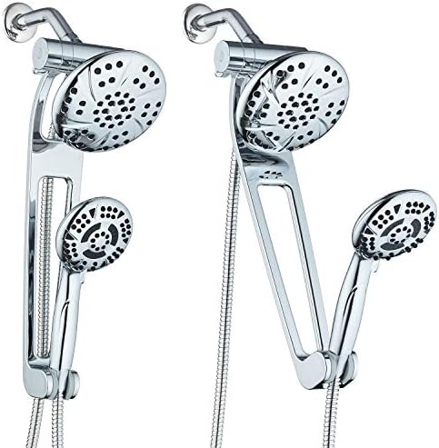 AquaDance Chrome AQUABAR High-Pressure 3-Way Spa Combo