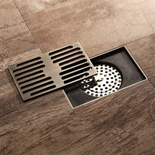 Unique Bath Drain 2-inch antique bronze with deodorant Easy drain Detachable