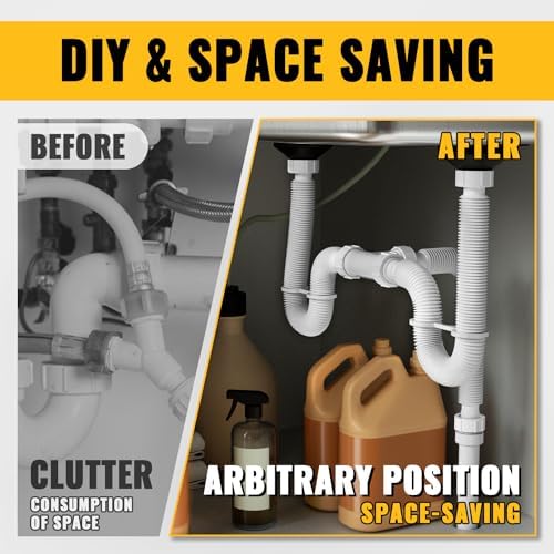 Expandable Sink Drain Kit