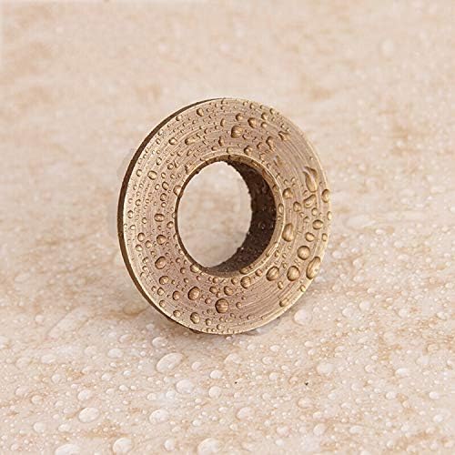 HOYOJU Sink Basin Trim Overflow Brass Insert 2 PCS