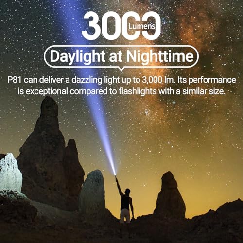NEXTORCH P81 3000 Lumens Rechargeable Flashlight