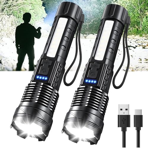 990K Rechargeable LED Flashlight