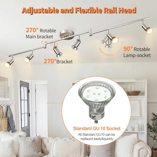 6-Light Track Lighting Kit