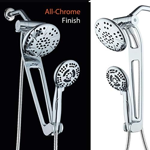 AquaDance Chrome AQUABAR High-Pressure 3-Way Spa Combo