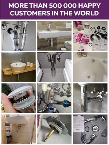 Bathroom Sink Stopper Pop Up - Durable 106 to 165 Drain Solution