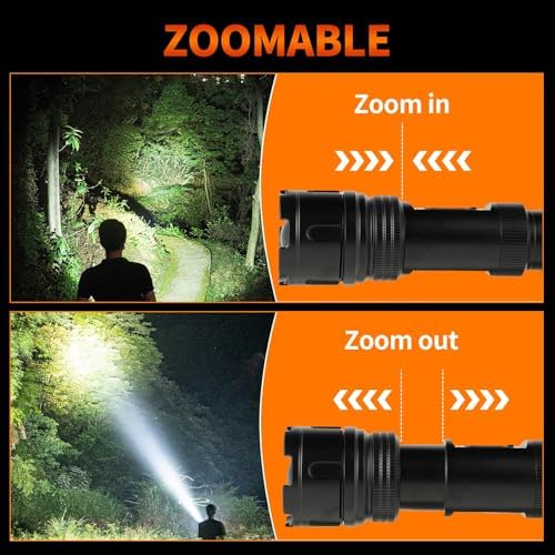 ULTRAFIRE Tactical Flashlight with Camping Lantern