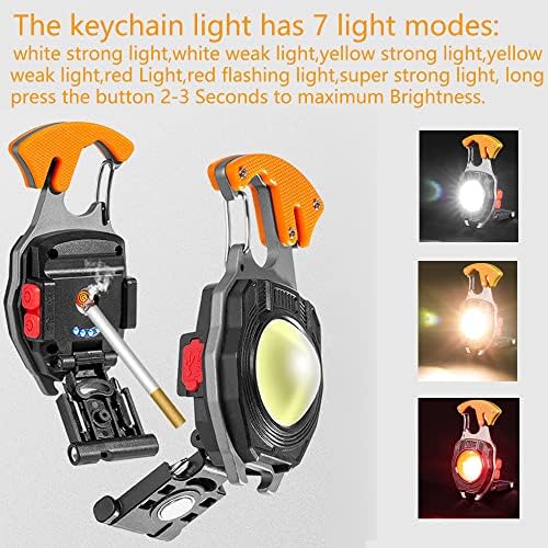 Sturdy Emergency Flashlight Keychain