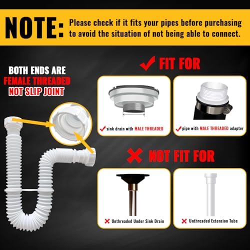 Expandable Sink Drain Kit