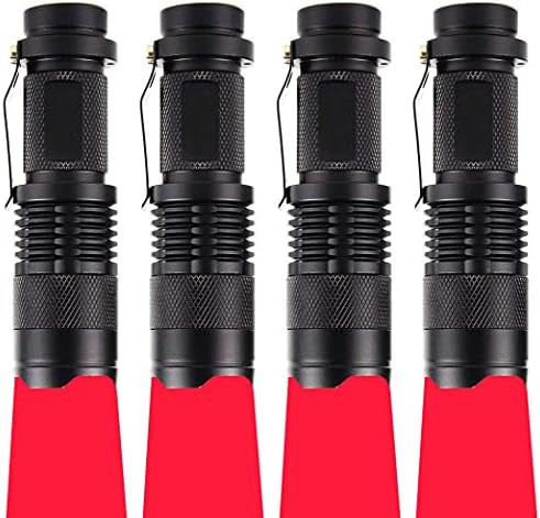 Powerful Night Vision Red Flashlight