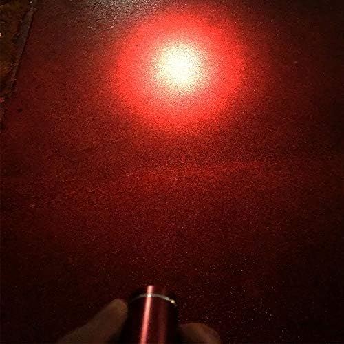 Chase Authentic 6 Pack Red Light Mini LED Flashlights