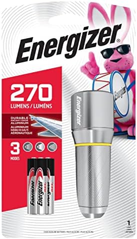 Energizer LED Tactical Flashlight 3-Mode Dual Power Durable Bright