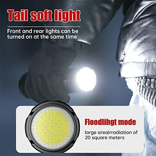 Rechargeable Tactical Flashlight High Brightness 120000 Lumens