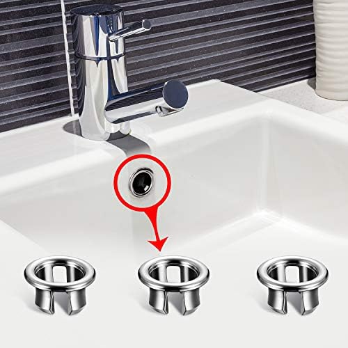ZhehaoPremium Sink Overflow Ring Kitchen Bathroom Drain Cap Cover