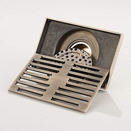 Unique Bath Drain 2-inch antique bronze with deodorant Easy drain Detachable