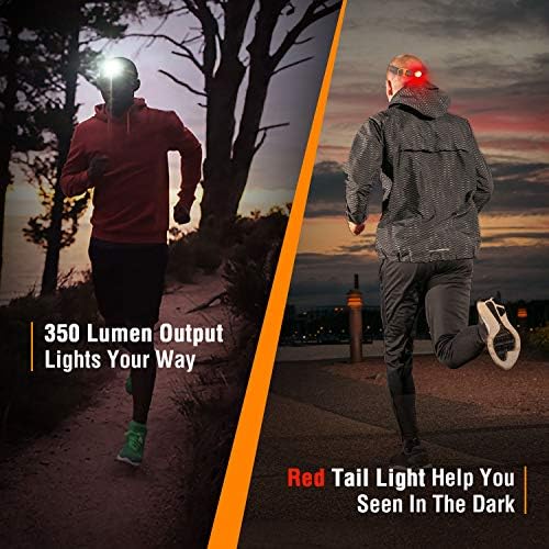 6-Piece Flashlight Set with Rechargeable Headlamp
