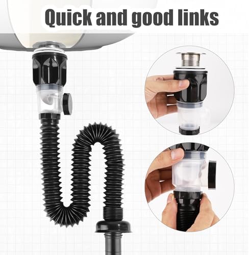 High-Quality Expandable Sink Drain P-Trap