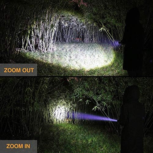 900 Lumen Durable Tactical Flashlight 2-Piece Set