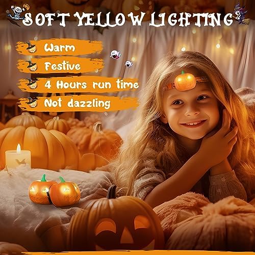 Halloween Decision lighter 9-LED Handheld torch 2 compact headlamps