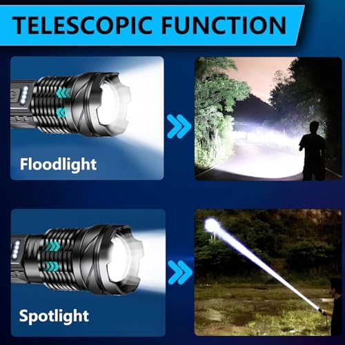 990K Rechargeable LED Flashlight