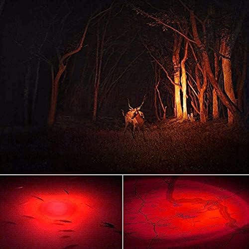 TotaLohan Red Light Flashlight for hunters astronomy utility compact camouflage design