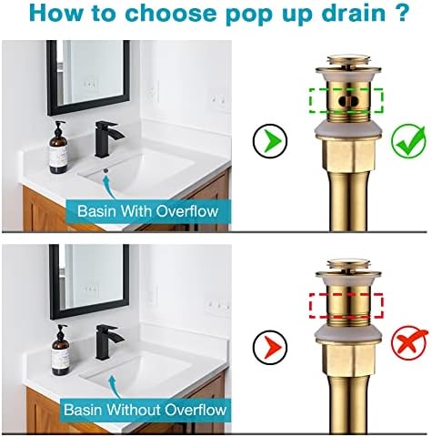 Stainless Steel Gold Sink Drain with Overflow for Efficient Effluvium Discharge