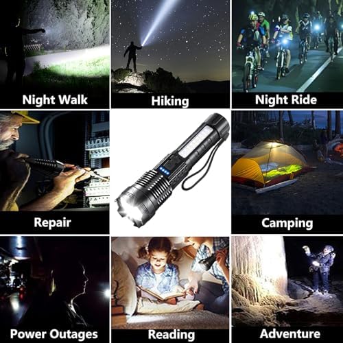 990K Rechargeable LED Flashlight
