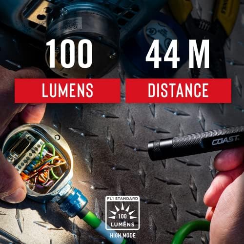 COAST HP4 100 Lumen LED Penlight with Spot Beam