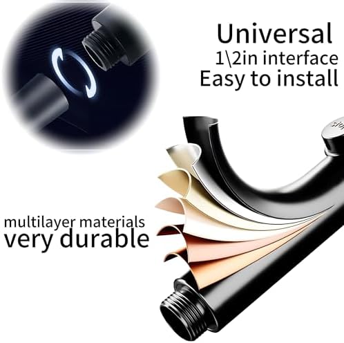 Stylish Handheld Shower Head with 3 Modes and Massage Function