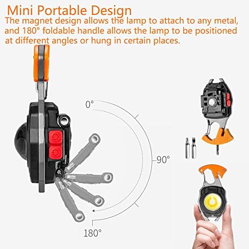 Sturdy Emergency Flashlight Keychain