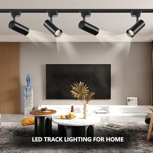 Bright Compact Energy-Efficient LED Track Lighting Kit for Commercial Use