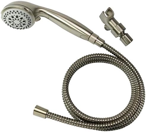 5-Second Kill mosquitoes brush nickel handheld showerhead