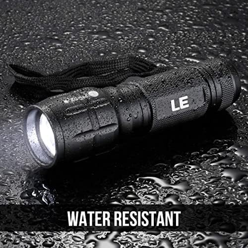 Lighting EVER Bundle - 2 Pack LED Headlamp and Flashlight