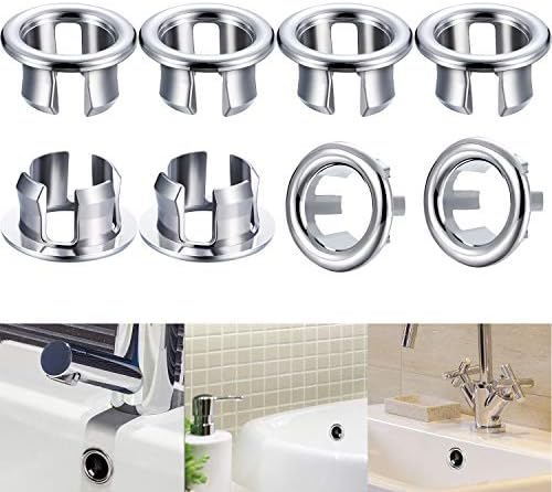 ZhehaoPremium Sink Overflow Ring Kitchen Bathroom Drain Cap Cover