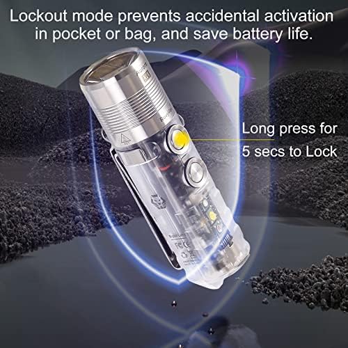 RovyVon Aurora A28 USB-C Rechargeable Handheld Flashlight