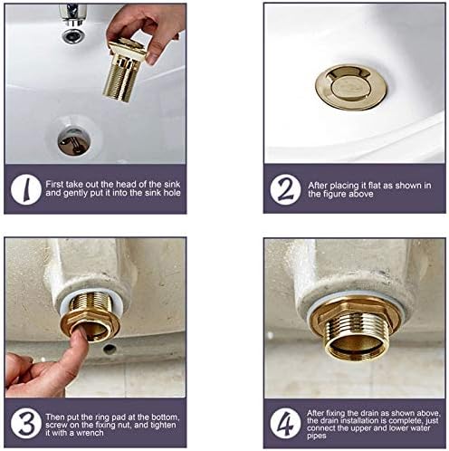 Garosa Sink Drain with Anti-Clogging Design