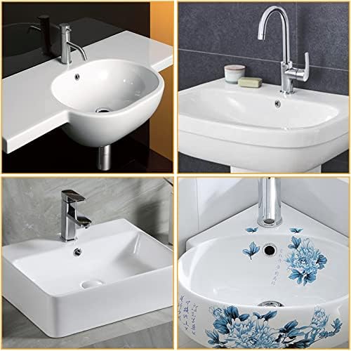 Bathrooms Replace 2PCS Sink Overflow Ring Durable Easy to Install Silver