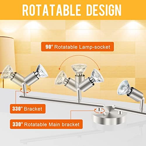 HURYEE Foldable LED Ceiling Light Kit