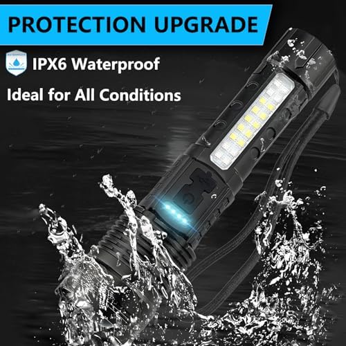 990K Rechargeable LED Flashlight
