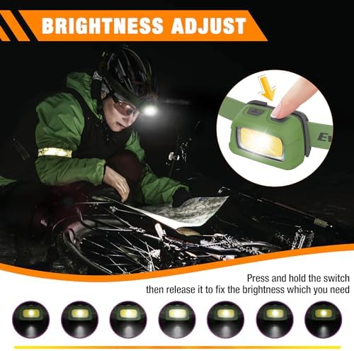 9-LED Flashlight Rechargeable Headlamp by EverBrite